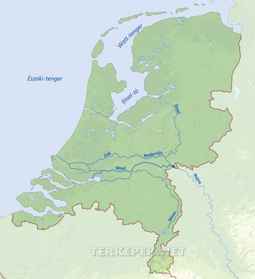 Hollandia vízrajza
