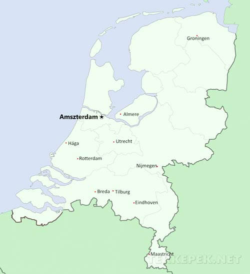 Hollandia városai